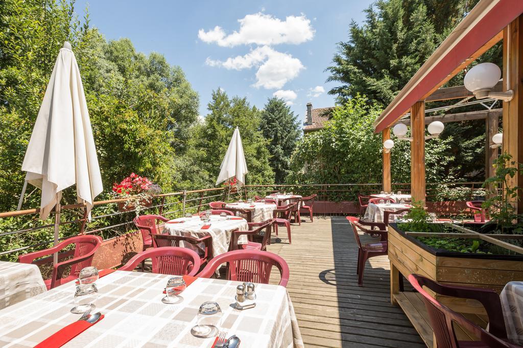 Logis Hotel Restaurant Auberge Les Rives De L'Arzon Vorey Bagian luar foto